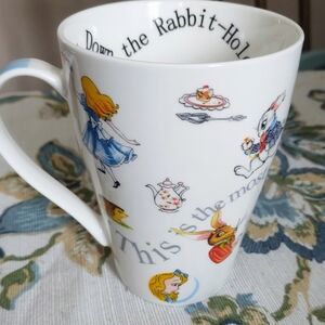 Paul Cardew Bone China Alice Through The Looking Glass Mug